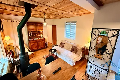 Haus in Mont-Dore mit Skibus und Fluss