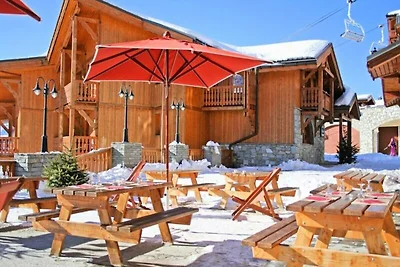 Ferienwohnung in Val Thorens mit Spa und Pool
