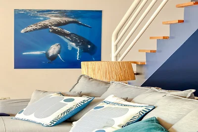 Saint-Leu Villa met uitzicht op de oceaan