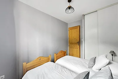 Appartement in Les Carroz met privétuin