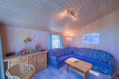 Vakantiehuis met sauna in vakantiepark Mirow