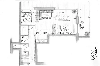 Ferienwohnung in Luson mit Schwimmbecken