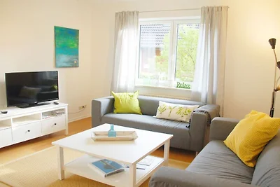 Ferienwohnung in Füsing mit Terrasse