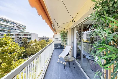 Modernes Apt. 1 Schlafzimmer/4 Personen mit g...