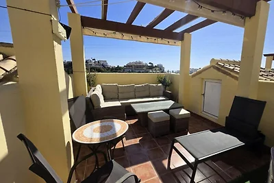 Ferienhaus in Mijas Costa mit Meerblick