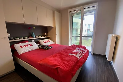 Appartement met zonnig terras in...