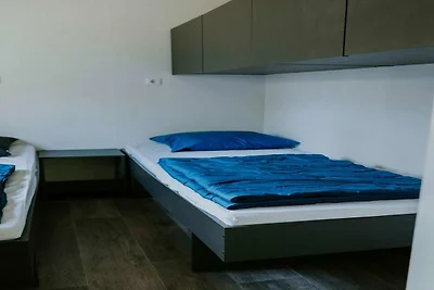 Comfortabele boshut met open ruimte.