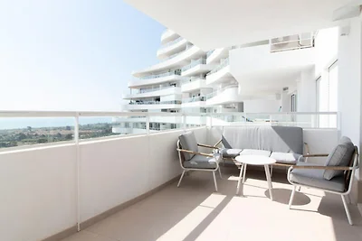 Appartement in Canet met zwembad en spa