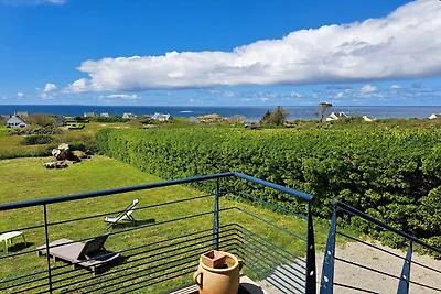 Panorama-Meerblick-Refugium in der Bretagne