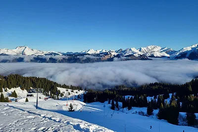 Rustig bergappartement in Morillon