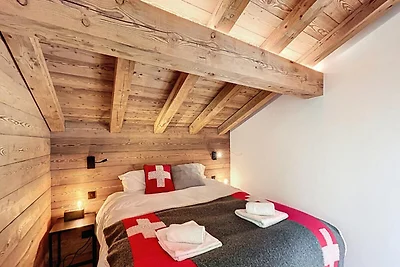 Chalet in Les Gets mit Blick auf das nordisch...