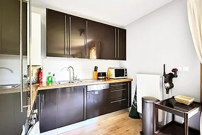 Appartement in Les Carroz met privétuin