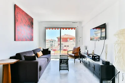 Wohnung in Nizza mit großer Terrasse