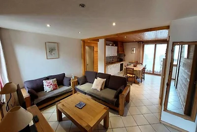 3-Zimmer-Blockhütte für 6 Personen, Ausrichtu...