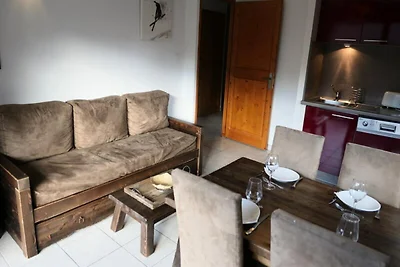 Wohnung in Saint-Gervais mit Poolblick