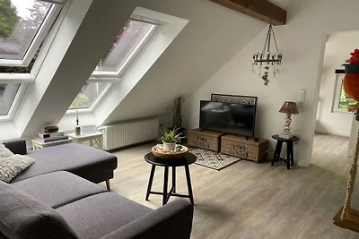 Dachgeschoss im Ferienhaus Seeland
