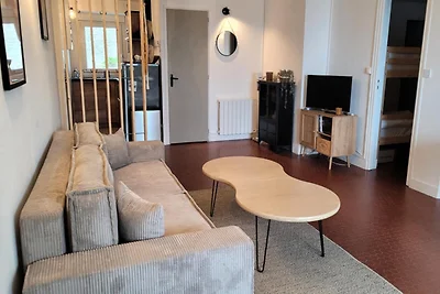 Ferienwohnung mit Meerblick, direkt am Strand