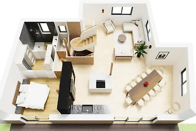 Chalet in La Ruaz vlakbij de skilift van...