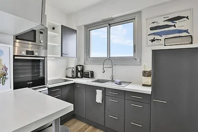 Ferienwohnung in Les Sables mit Meerblick