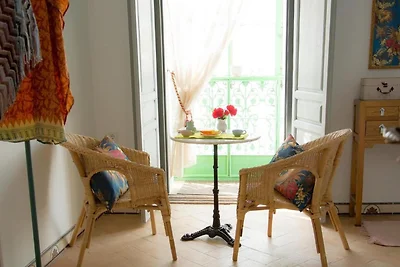 Wohnung in Peñaflor mit charmantem Patio