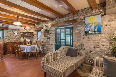 Rustical Stone House Kanfanar with Pool - Two...