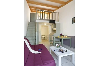 Groot verblijf met mezzanine voor 6 personen ...