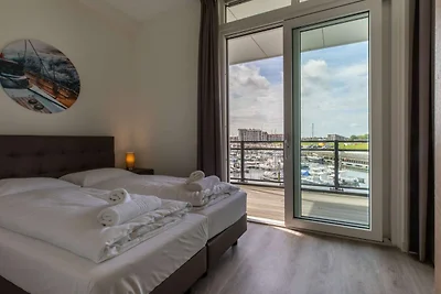 Angenehme Wohnung mit Blick aufs Wasser