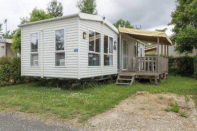 Stacaravan op camping in Veuzain-sur-Loire