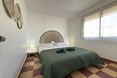 Apartment am Strand mit Balkon