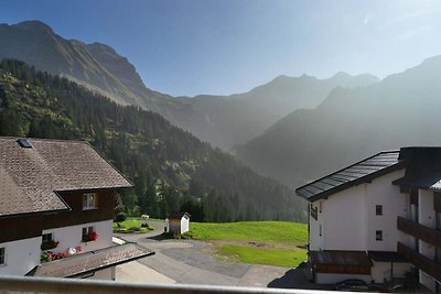 Wohnung in Schröcken mit Terrasse