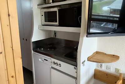 Wohnung in Arc 2000 mit Pistenblick