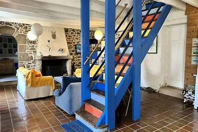 Haus an der Küste von Penthièvre in der Nähe ...