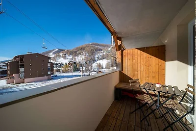 Appartement in Allos vlakbij skigebied