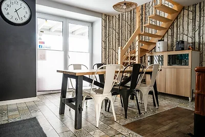 Ferienhaus mit Pool und Sauna, Choczewo