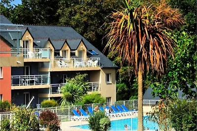 Ferienwohnung in Carantec in der Nähe des Gol...