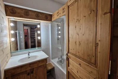 Appartement in Valfréjus bij Gondellift