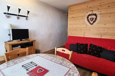 Appartement in La Plagne met uitzicht op de M...