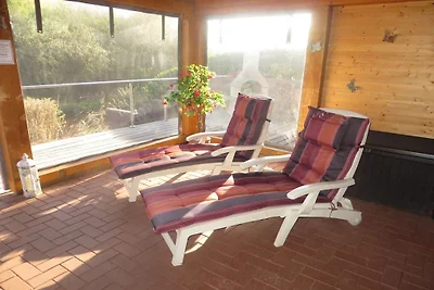 Anni's huis, direct aan het water.