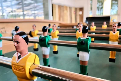 Mobilheim mit beheiztem Schwimmbad