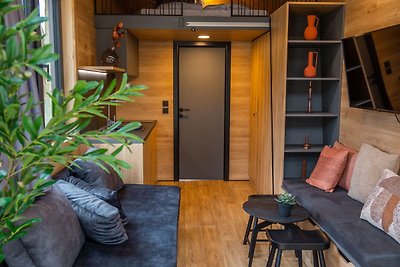 Leuke tiny house op een vakantiepark