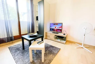 La Pause Grenobloise Studio-Balkon