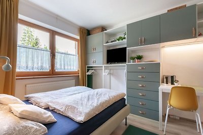 Ferienwohnung mit Blick auf das Tal in Ellmau