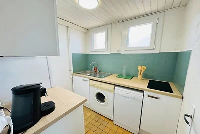 Apartment am Strand mit Balkon