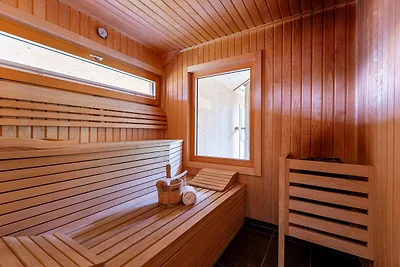 Premium-Chalet mit Sauna