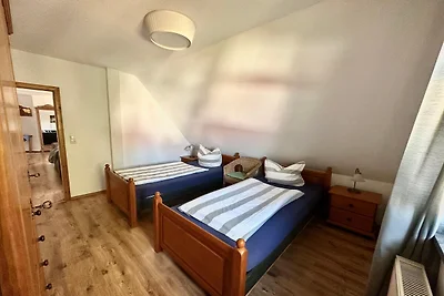 Ruim appartement in Dargun met zwembad