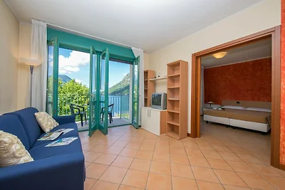 Appartement mit Seeblick auf den Luganersee