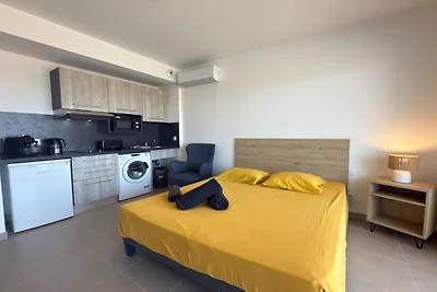 Apartment mit Terrasse in Strandnähe