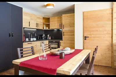 Charmante Wohnung mit Pool in Tignes