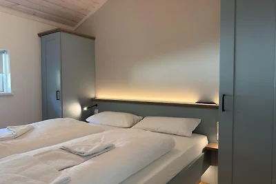 Skandinavisches Ferienhaus mit Sauna in Bad...