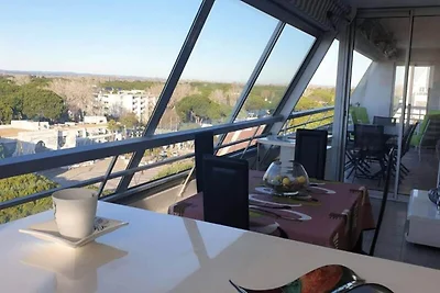 Wohnung in La Grande-Motte mit Poolblick